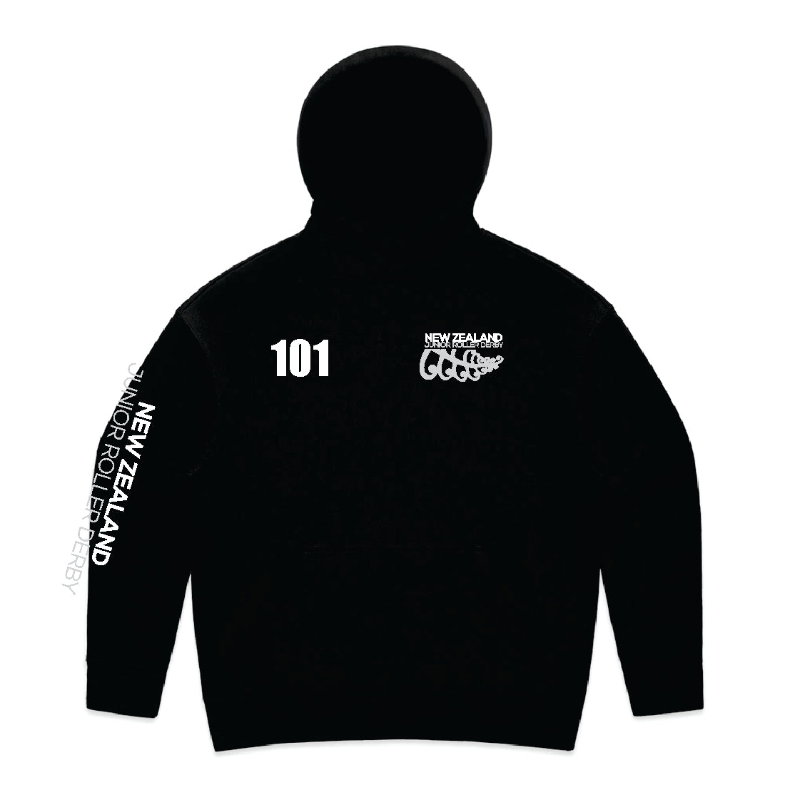 NZ JUNIOR ROLLER DERBY TEAM HOODIE