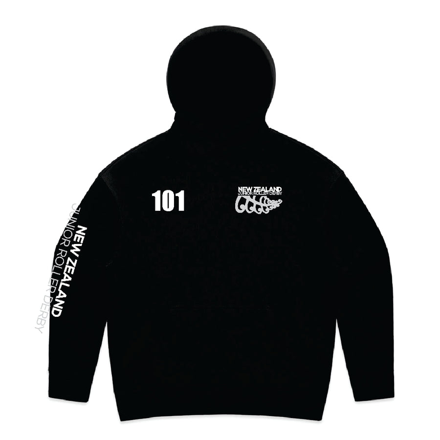 NZ JUNIOR ROLLER DERBY TEAM HOODIE