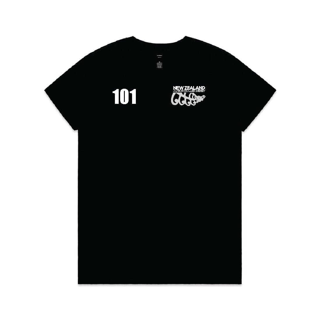 NZ JUNIOR ROLLER DERBY TEAM TEE
