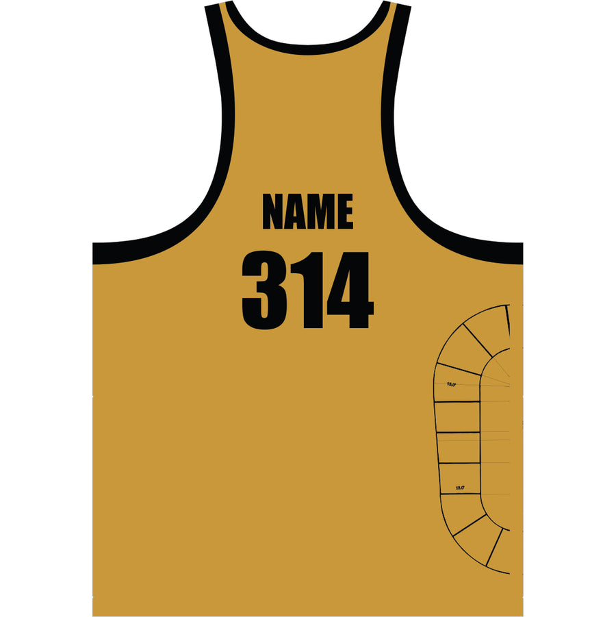 PRIME CUTS ROLLER DERBY MENS ORIGINAL SINGLET