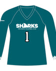 SHARKS VOLLEYBALL WOMENS PLAYING TEE