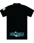 SHARKS VOLLEYBALL POLO - SHARK LOGO