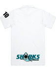 SHARKS VOLLEYBALL POLO - SHARK LOGO