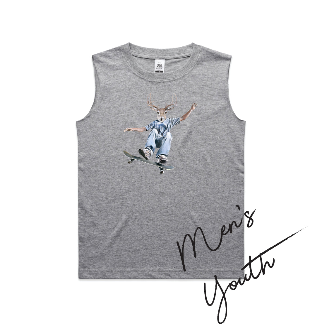 MANDY PRESTON SKATER DEER SINGLET