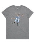 MANDY PRESTON SKATER DEER TEE