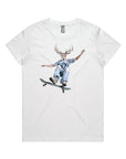 MANDY PRESTON SKATER DEER TEE