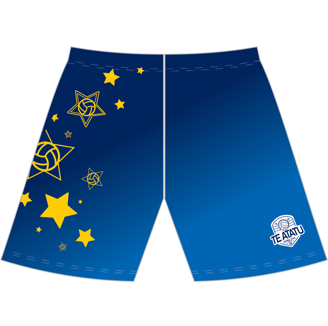 TE ATATU NETBALL SHORTS