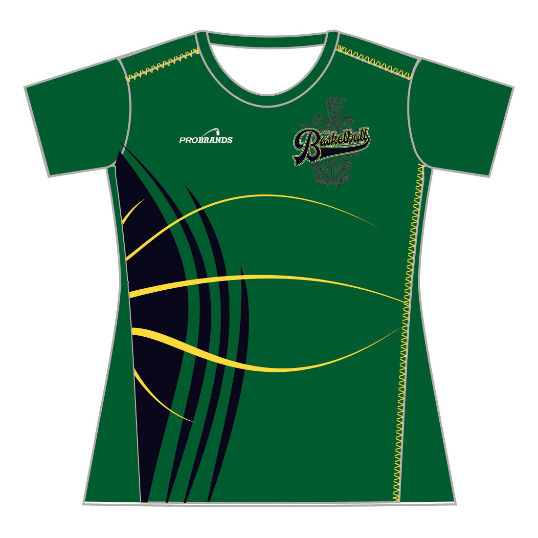 WAIMEA COLLEGE GIRLS BASKETBALL WARM UP TEE