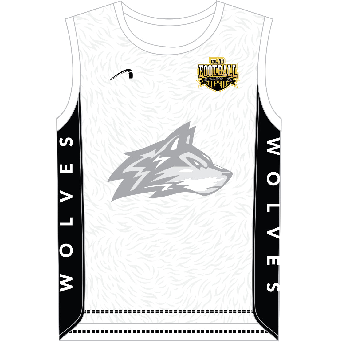 WELLINGTON WOLVES PLAYING SINGLETS