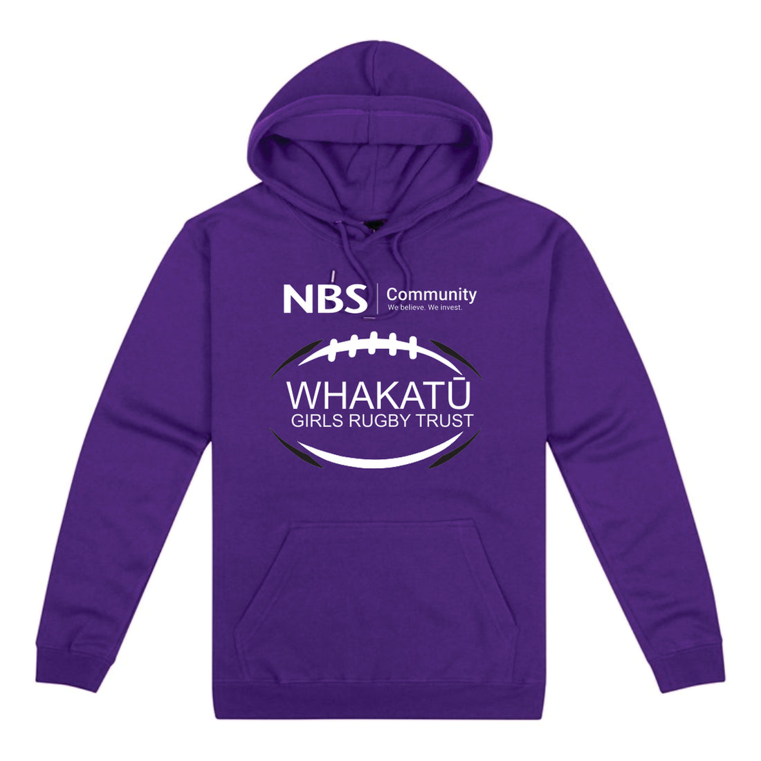 WHAKATU GIRLS RUGBY TRUST HOODIE