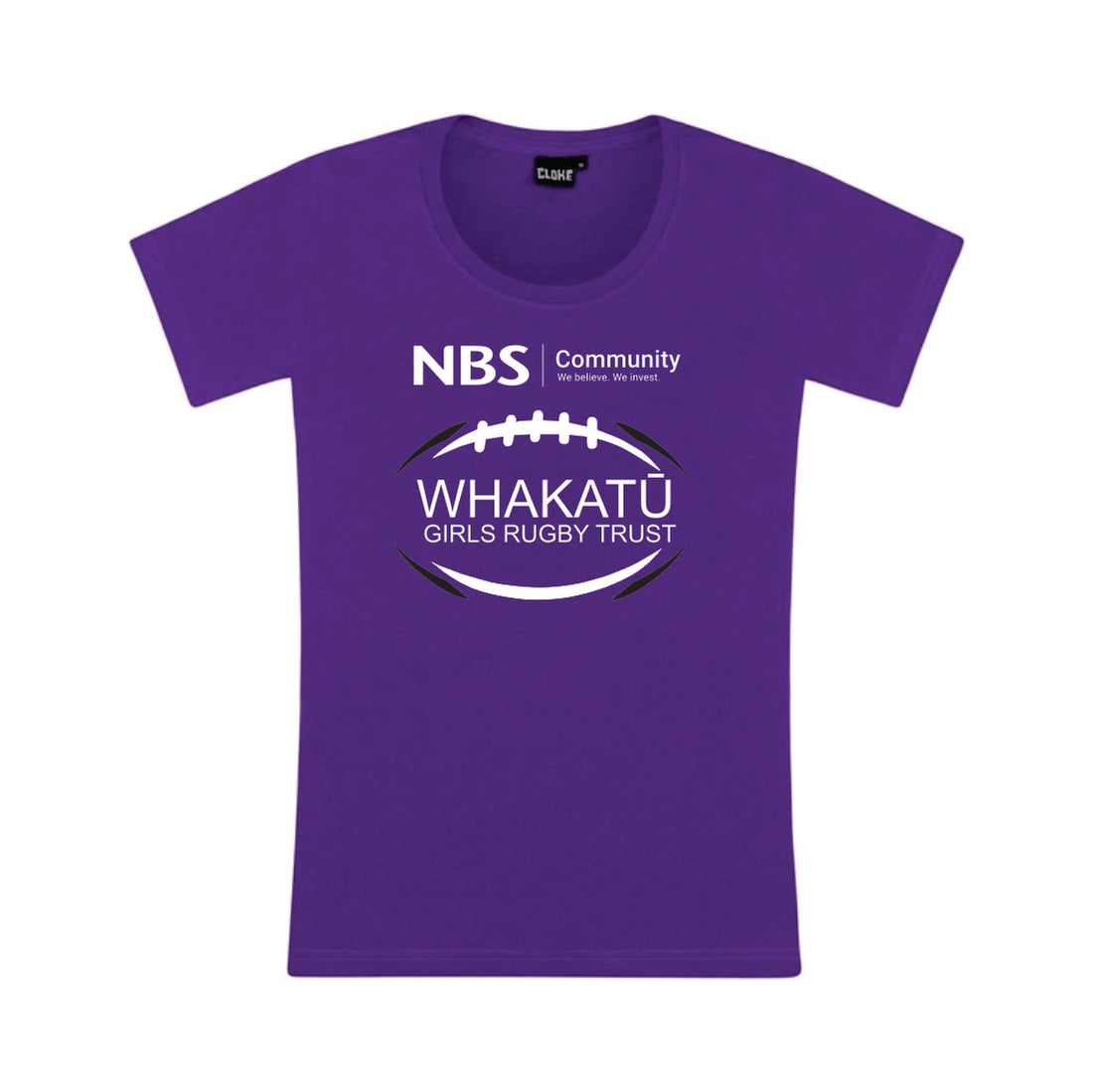 WHAKATU GIRLS RUGBY TRUST TEE