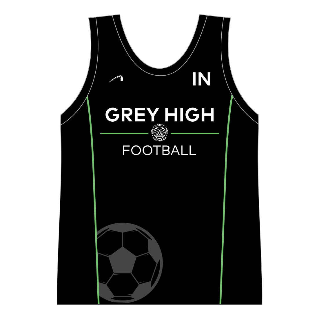 GREY HIGH SINGLET