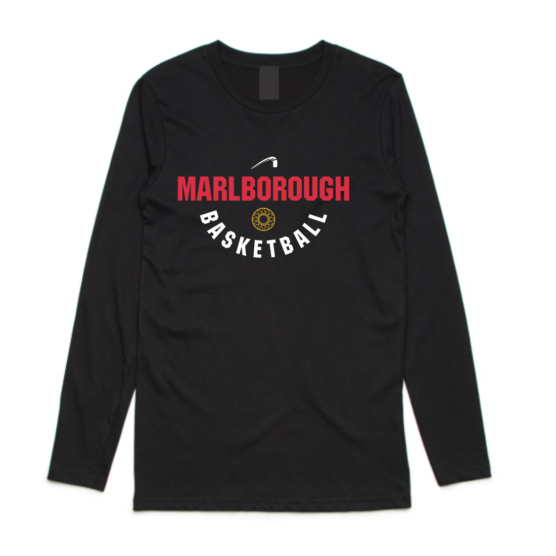 MARLBOROUGH BASKETBALL LS MERCH TEE