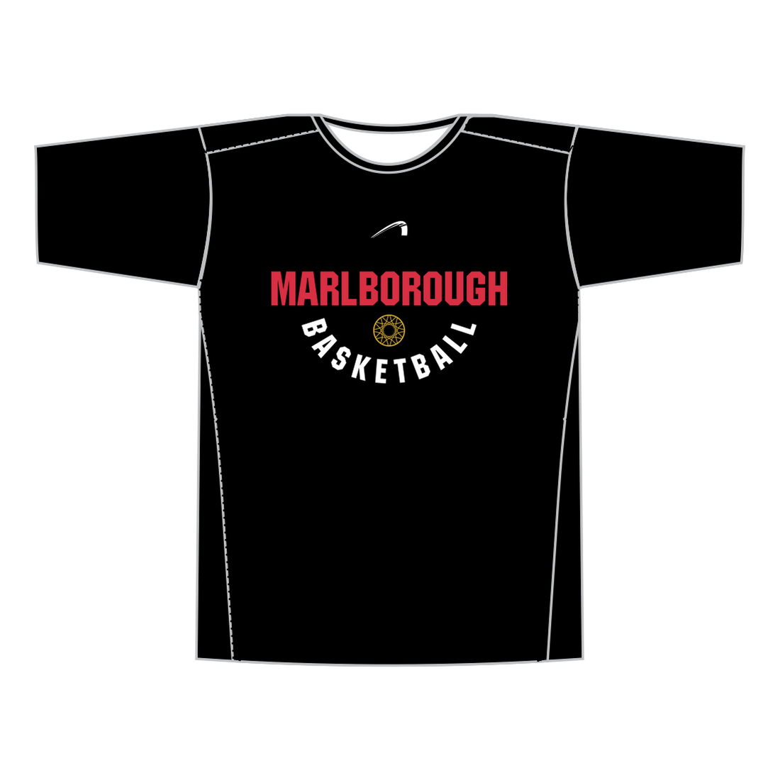 MARLBOROUGH BASKETBALL TEE