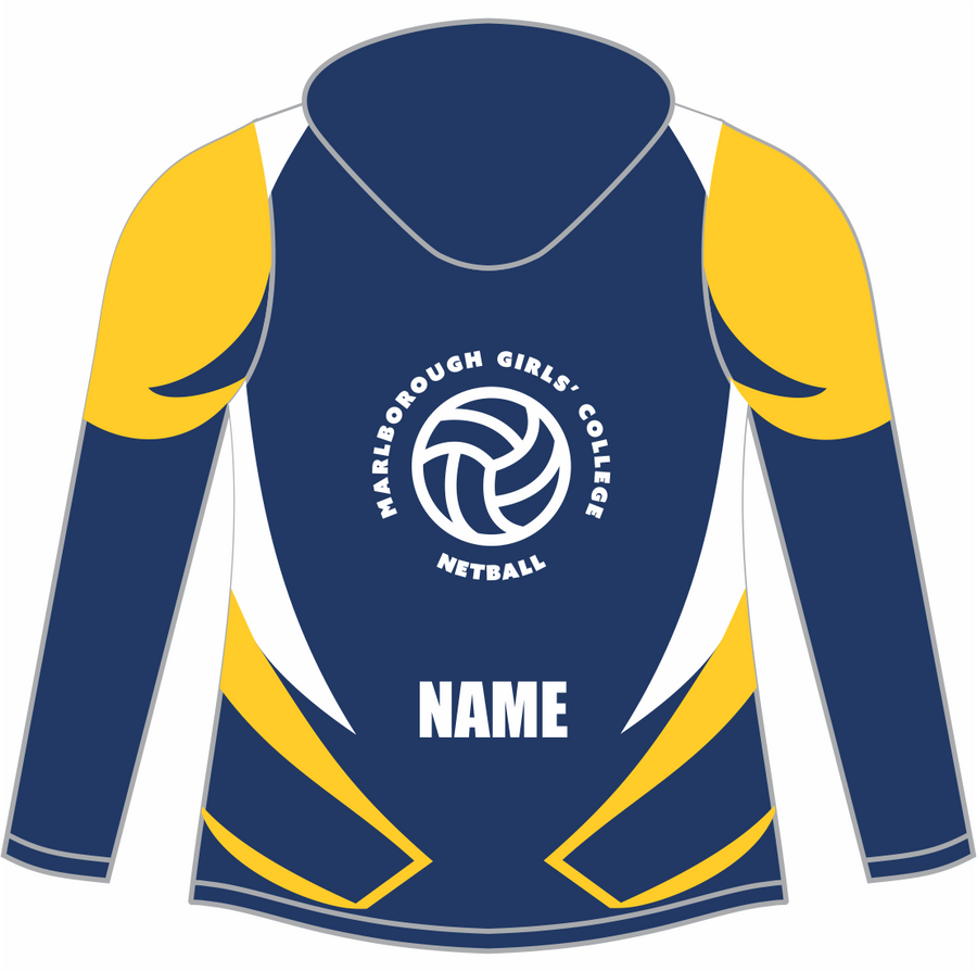 MARLBOROUGH GIRLS COLLEGE NETBALL HOODIE