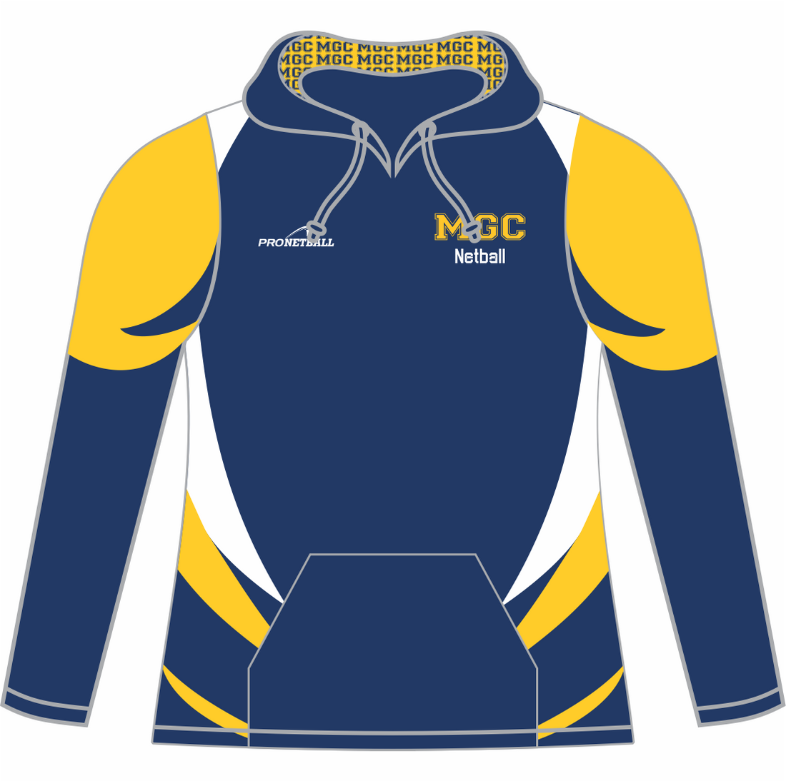 MARLBOROUGH GIRLS COLLEGE NETBALL HOODIE