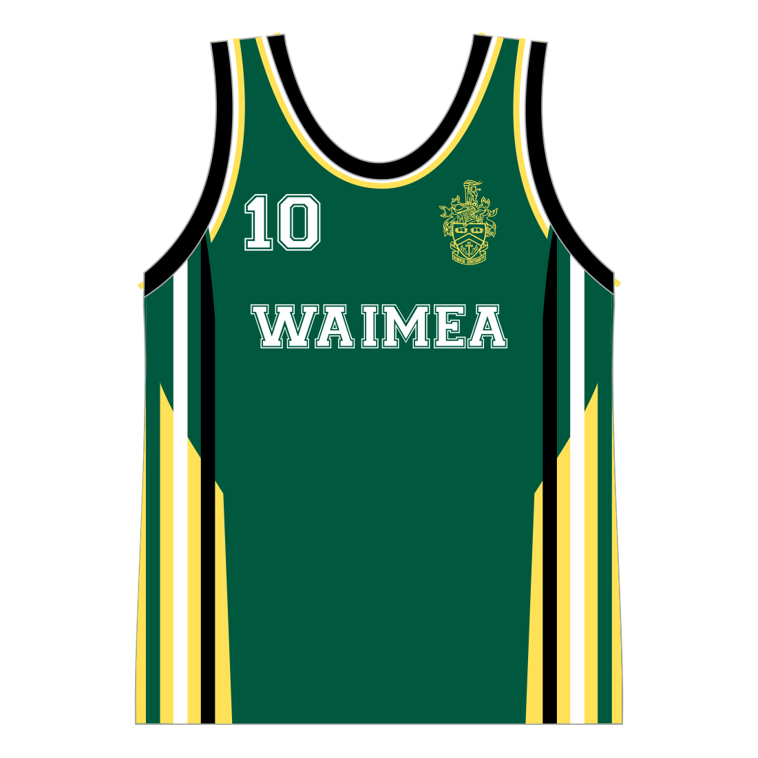 WAIMEA COLLEGE A TEAMS BASKETBALL SINGLET